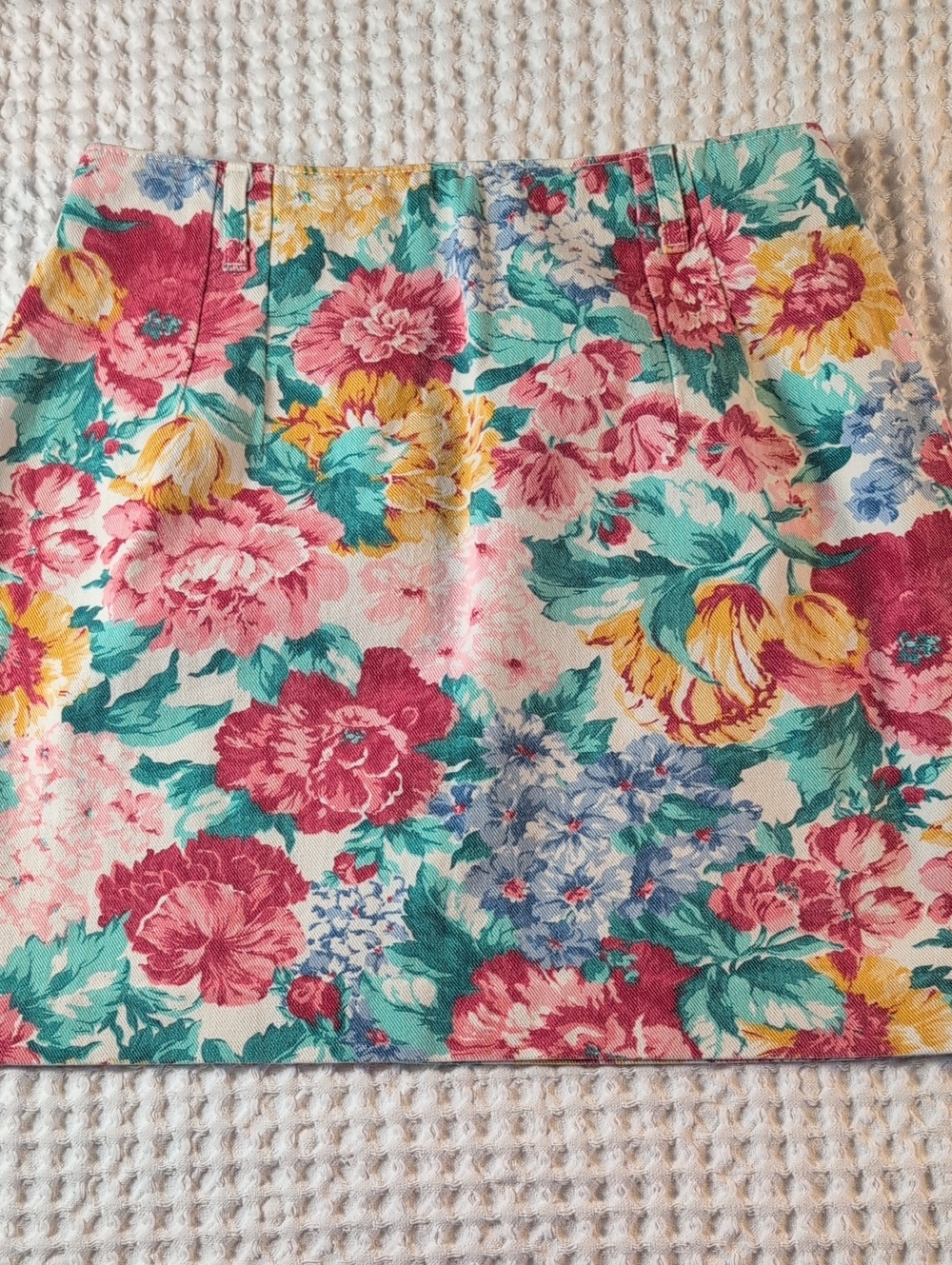 Willowbend Vintage Floral Cottagecore Mini Skirt Size 10